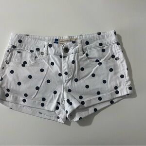 IV Women's White Polka Dot Shorts